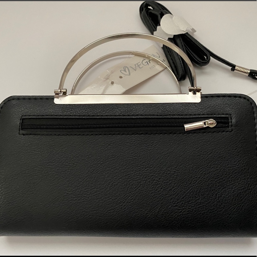 Black Clutch Purse - NWT - Picture 4 of 5